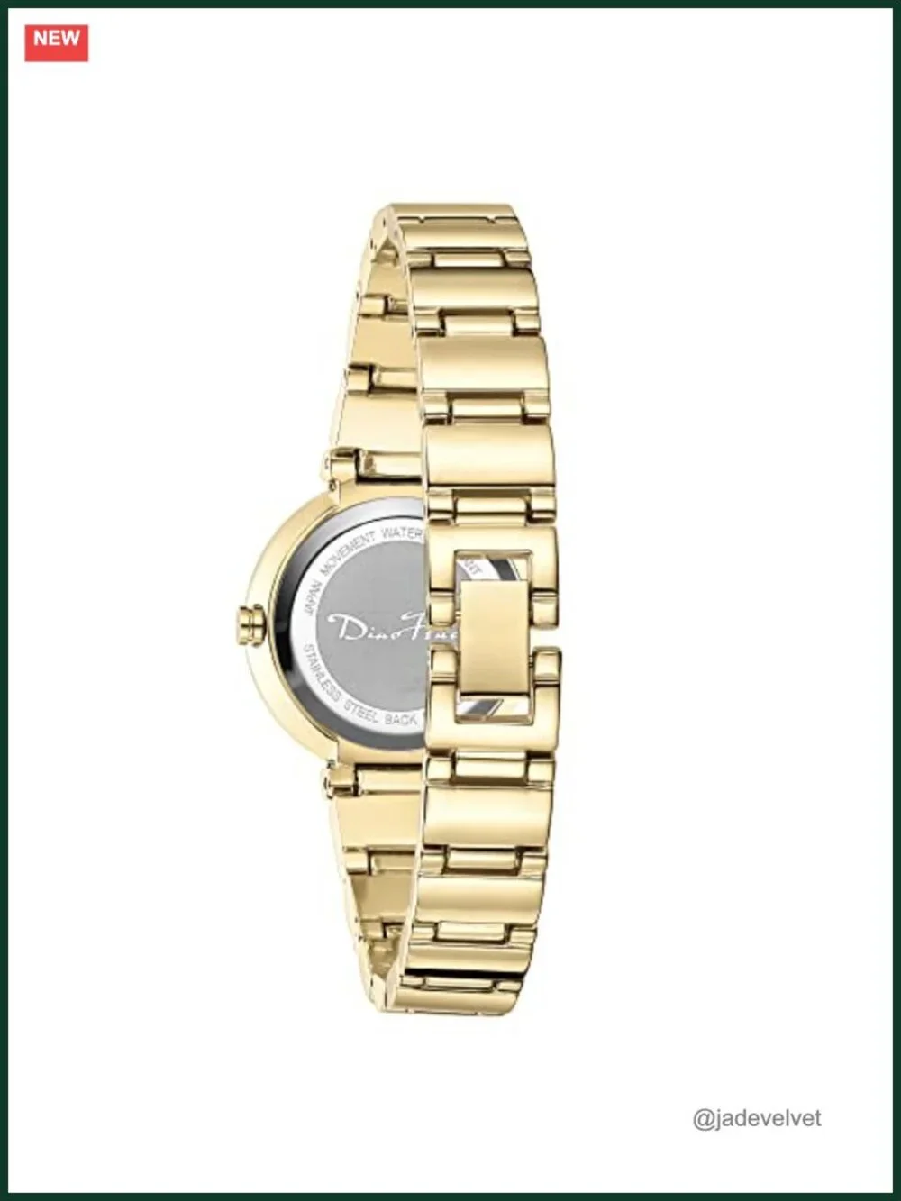 Diaofendi Luxury Quartz Wrist Watch for Women Stainless Steel Bracelet Water
